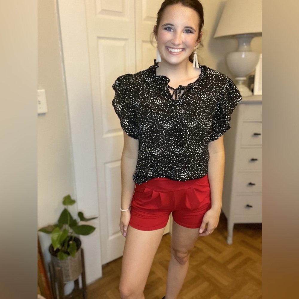 Red Herem Short
